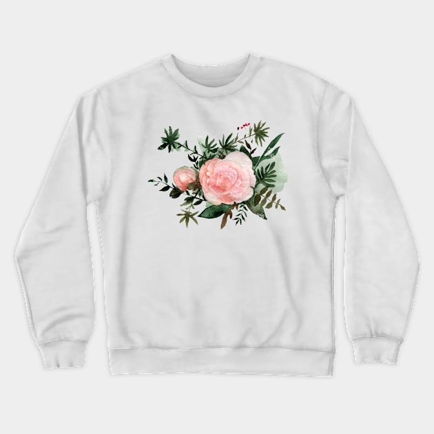 Flower #2 Crewneck Sweatshirt by Olga Berlet